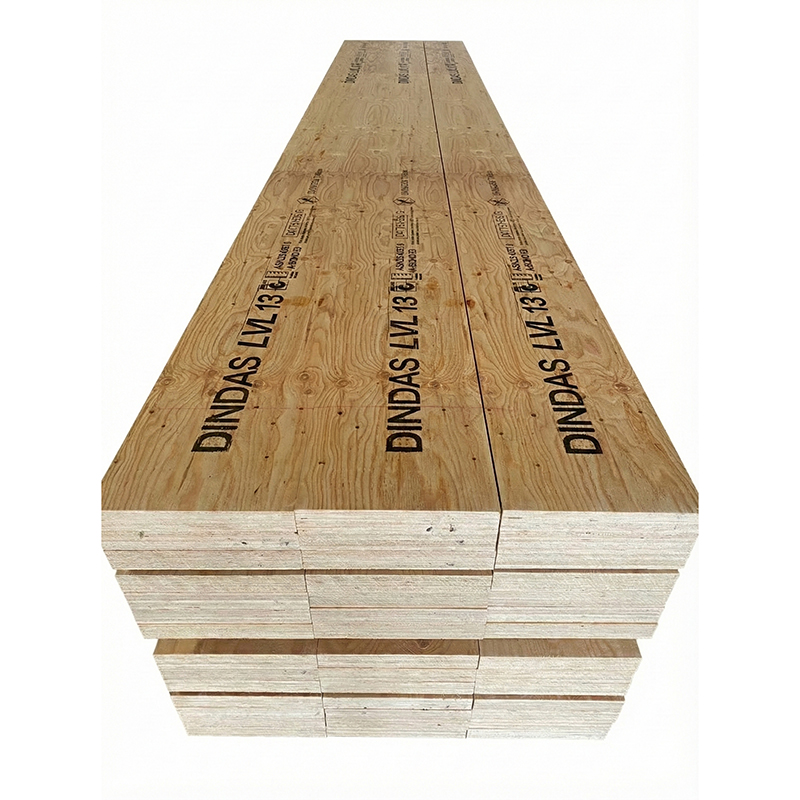 Processing and producing construction-grade pine beams and packaging-grade LVL timber for packaging boxes. Detail View
