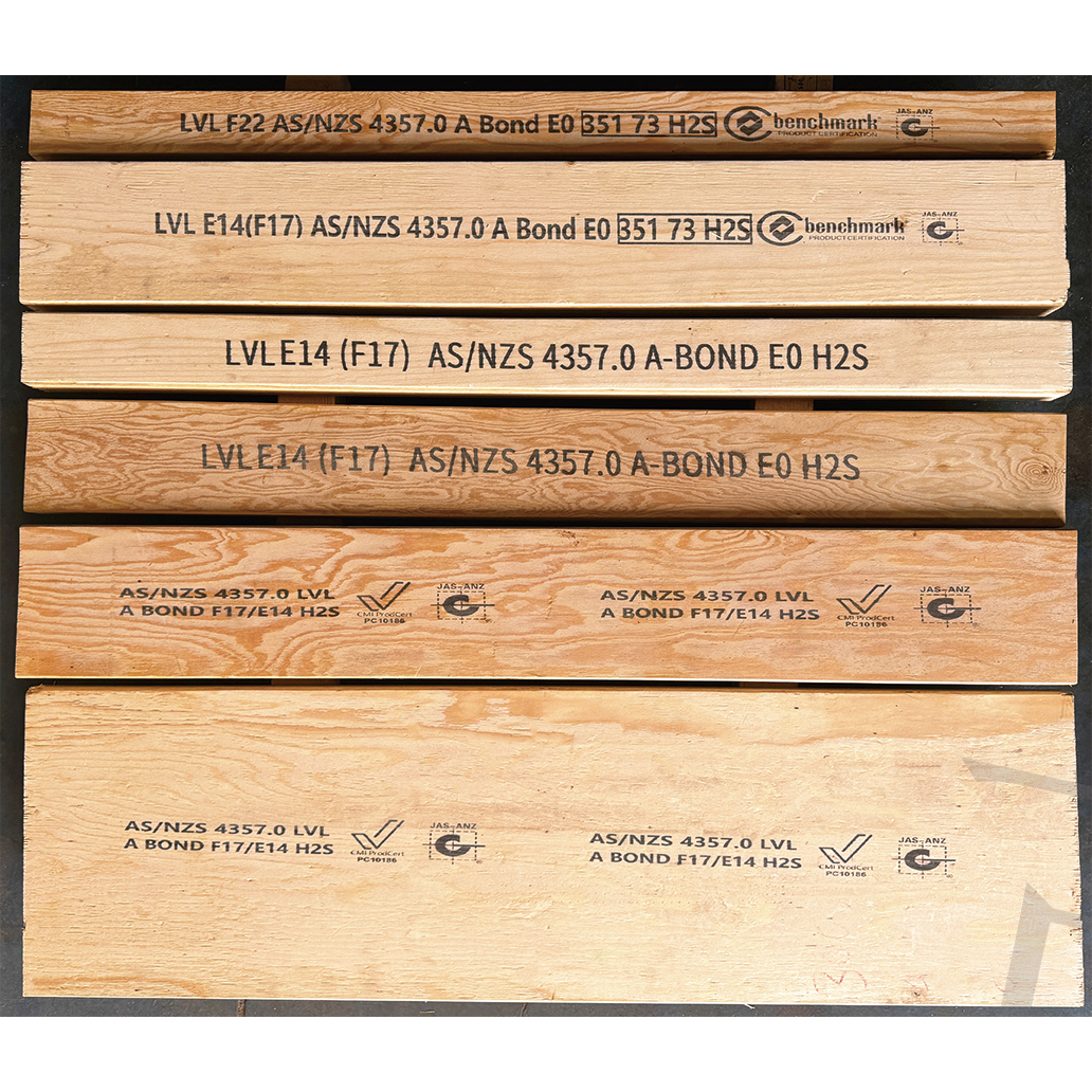 Structural LVL Beam Detail View