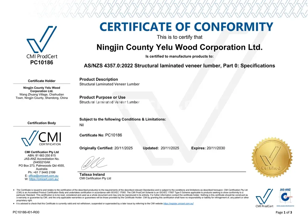 CMI Certificate