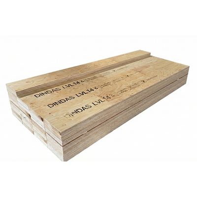 Radiant pine beams (LVL, fumigation-free) and F11 grade timber for construction, up to 9.5 meters in length, custom sizes available. view 5
